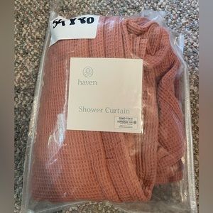NEW Pink Haven Shower Curtain 54” by 80”